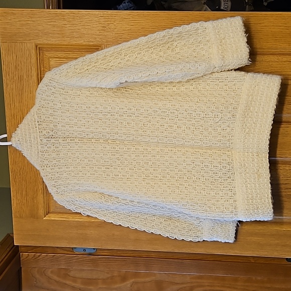 100% All Pure Wool Cardigan Beautiful Loop Knit - Picture 6 of 14